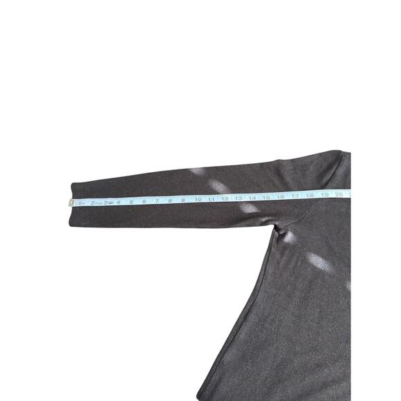 Black V-Neck Basic Casual Lace Trim Elena Gilbert Top Dainty Stretch Everyday - Picture 11 of 12